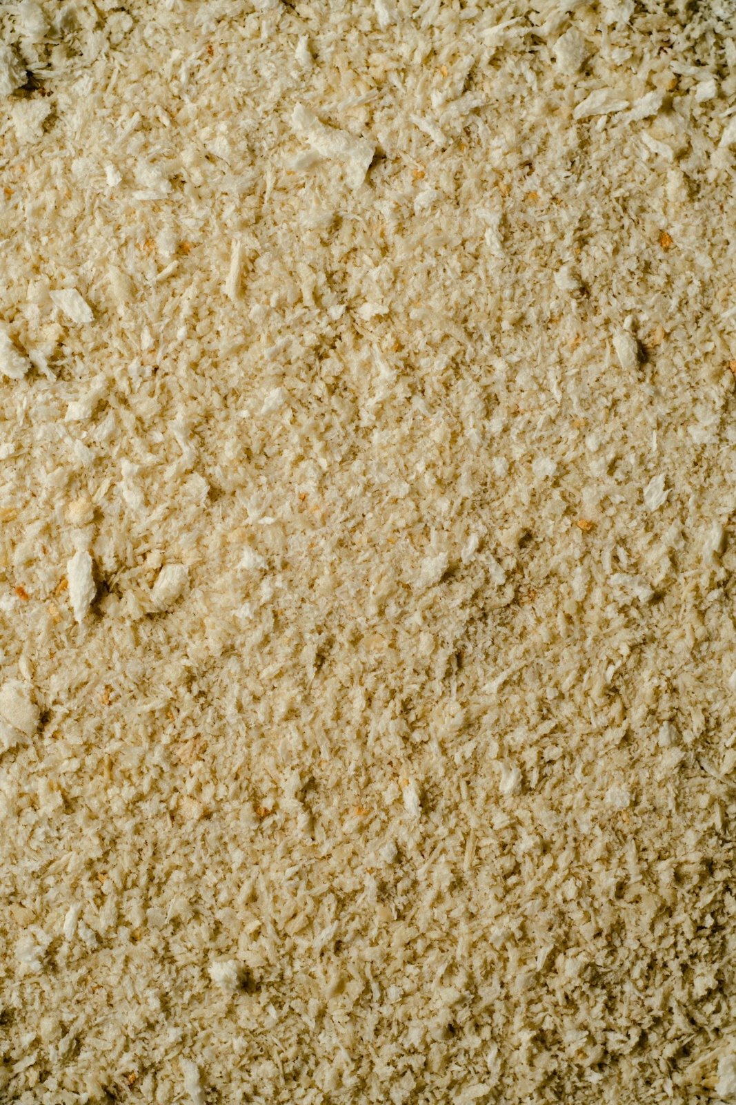Crushed cracker and breadcrumb topping